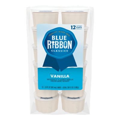 Blue Bunny Vanilla Ice Cream Cups - 12 Count - Image 1