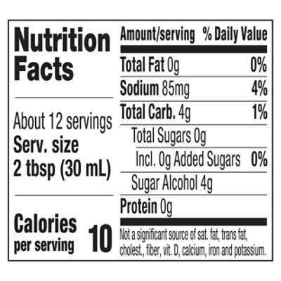 Log Cabin Sugar-Free Syrup - 12 Oz - Image 2