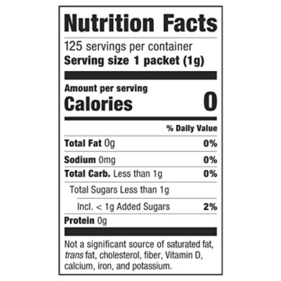 Stevia In The Raw Zero Calorie Sweetener Bonus Pack - 125 Count - Image 3