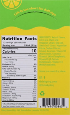 Pirq Hydration Lemon Lime - 10 PK - Image 6