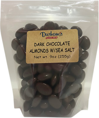 Durham Dark Chocolate Almond With Sea Slt - 9 OZ - Image 1