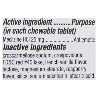 Rugby Meclizine 25mg Chw Tab - 100 CT - Image 3