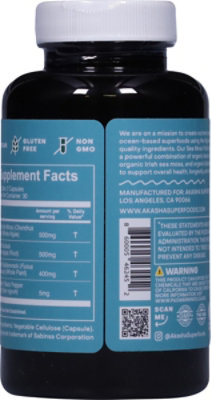Akasha Superfoods Sea Moss Bitality Blend - 60 CT - Image 5