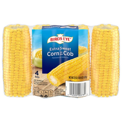 Birds Eye Extra Sweet Corn On The Cob - 4 Count - Image 3