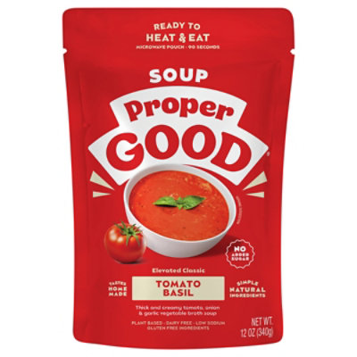 Proper Good Soup Tomato Basil - 12 OZ - Image 1