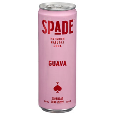Spade Soda Guava - 12 OZ - Image 1