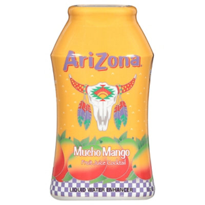 Arizona Mucho Mango Fruit Juice Liquid Water Enhancer Can - 1.6 Oz. - Image 1