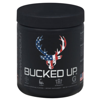 Bucked Up Rocket Pop Pre Workout Powder Mix - 11 Oz - Image 1