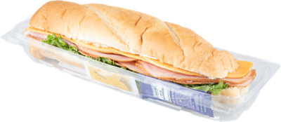 ReadyMeals Primo Taglio Ham & Cheddar Cheese Sourdough Sandwich 12 Inch - Each - Image 1