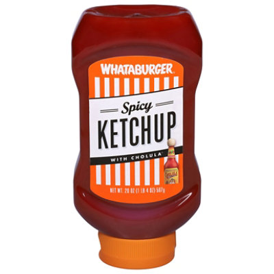 WHATABURGER Spicy Ketchup with Cholula - 20 Oz - Image 1
