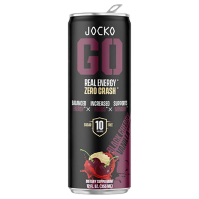 Jocko Fuel Go Black Cherry - 12 OZ - Image 2