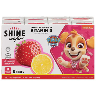 Shinewater Paw Patrol Strawberry Lemonde Nutrient Enchanged Water - 54 Oz - Image 1