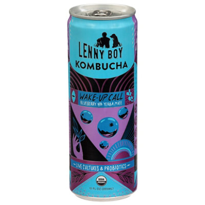 Lenny Boy Kombucha Kombucha Wake Up Call - 12 OZ - Image 2