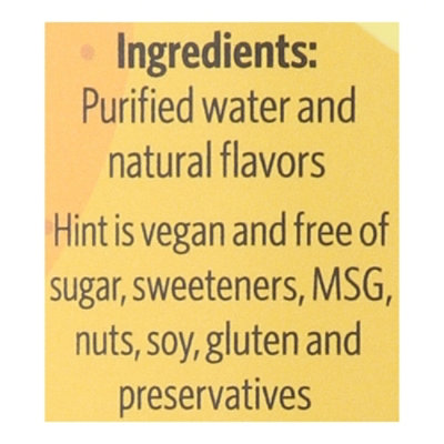 Hint Lemon Zest Flavored Water - 12 Oz - Image 4