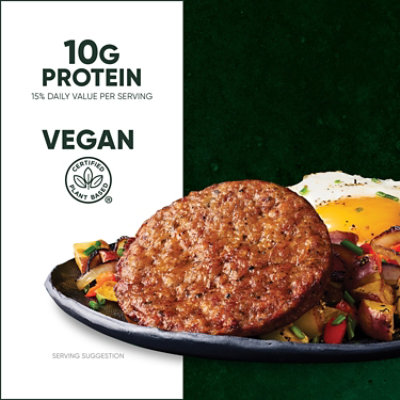 MorningStar Farms Jumbo Breakfast Vegan Sausage Patties - 11.8 Oz - Image 2