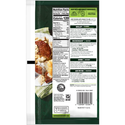 MorningStar Farms Jumbo Breakfast Vegan Sausage Patties - 11.8 Oz - Image 7