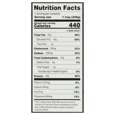 Night Hawk Western Charbroil Beef Patty Meal - 8.8 Oz - Image 3