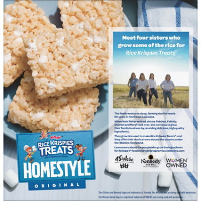 Kellogg's Original Rice Crispies Treats Homestyle Crispy Marshmallow Squares - 27.9 Oz - Image 8