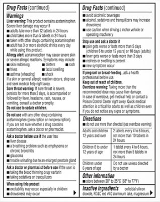 Coricidin Maximum Strength Flu Tab - 10 CT - Image 5