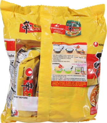 Nongshim Gold Ramyun Noodles - 18.3 Oz - Image 6