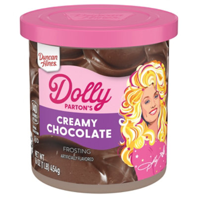 Duncan Hines Dolly Parton's Creamy Chocolate Frosting - 16 Oz - Image 1