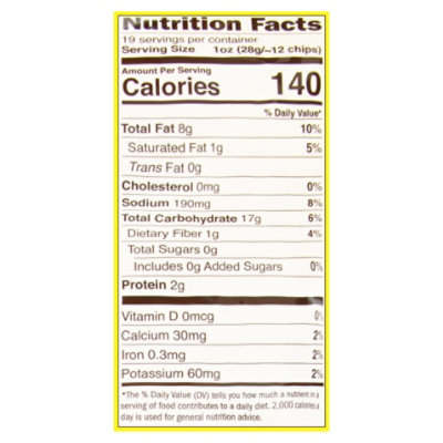 Julio's Original Seasoned Corn Tortilla Chips - 19 Oz - Image 4