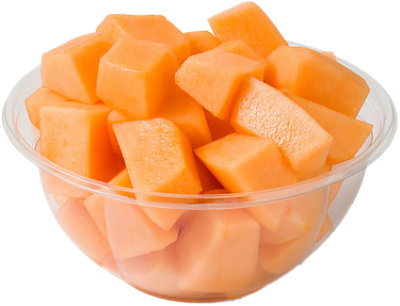 Fresh Cut Medium Cantaloupe Bowl 22oz - 22 OZ - Image 1
