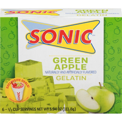 Sonic Green Apple Gelatin - 3.94 Oz - Image 3