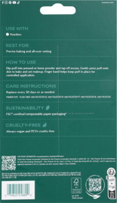 Eco Powder Puff Duo - 1 EA - Image 3