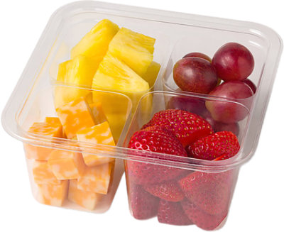 Readymeals Fresh Cut Grab N Go Fruit & Colby Cheese Tray 8 Oz - 8 OZ - Image 1