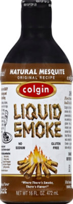 Colgin Natural Mesquite Liquid Smoke - 16 Oz - Image 2