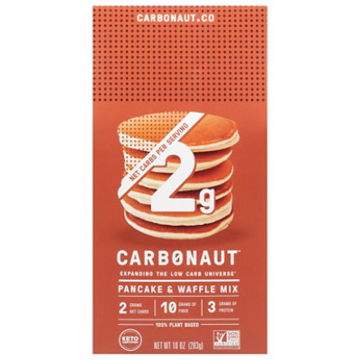 Carbonaut Plant Based Pancake & Waffle Mix - 10 Oz - Image 1