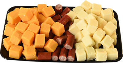 Beef Bites And Cheese Cube Mini Cheese Board - LB - Image 1