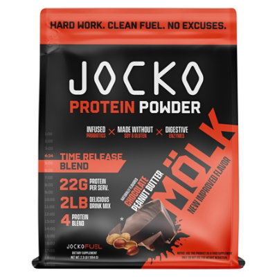 Jocko Fuel Protein Powder Chocolate Peanut Butter - 36.8 OZ - Image 1