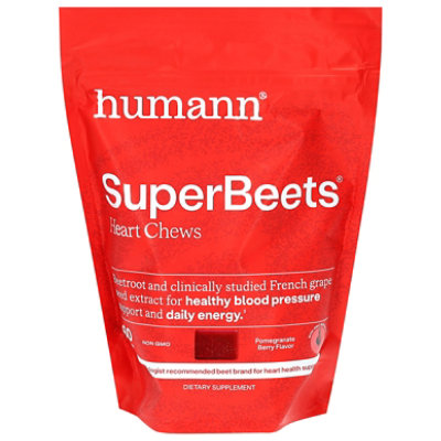 Humann Superbeets Heart Chew - 60 CT - Image 1