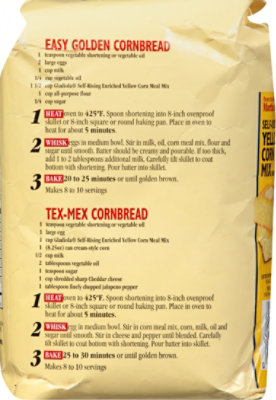 Martha White Gladiola Self Rising Yellow Corn Meal Mix - 32 Oz - Image 6
