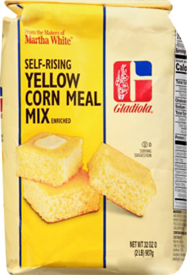 Martha White Gladiola Self Rising Yellow Corn Meal Mix - 32 Oz - Image 2