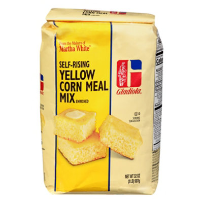 Martha White Gladiola Self Rising Yellow Corn Meal Mix - 32 Oz - Image 1