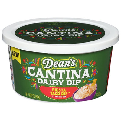 Dean's Fiesta Taco Dip Cantina Dairy Dip - 12 Oz - Image 3