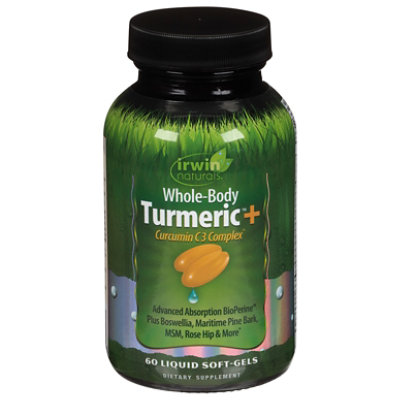 Irwin Naturals Body-well Turmeric - 60 CT - Image 3