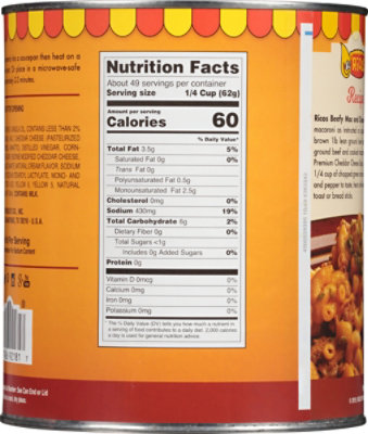 Ricos Premium Cheddar Cheese Sauce - 107 Oz - Image 6