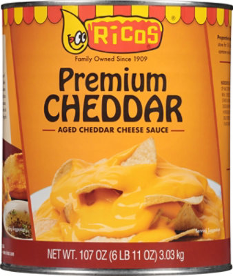 Ricos Premium Cheddar Cheese Sauce - 107 Oz - Image 2