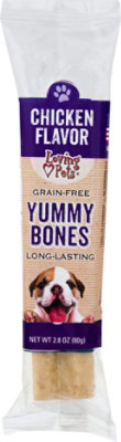 Loving Pets Yummy Bones Grain Free Dog Treats Singles - 2.8 Oz - Image 1