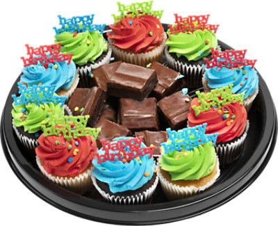 Cupcake & Brownie Tray - Image 1