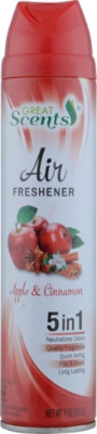Great Scents Apple  & Cinnamon 5 In 1 Air Freshener - 9 Oz - Image 2
