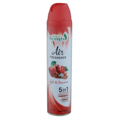 Great Scents Apple  & Cinnamon 5 In 1 Air Freshener - 9 Oz - Image 1