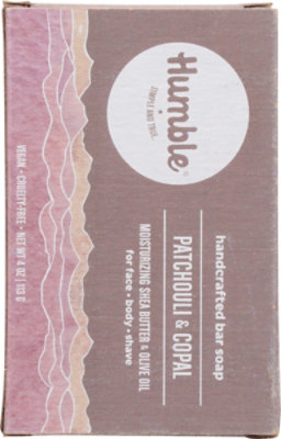 Humble Soap Bar Patchouli Copal - 4 OZ - Image 4