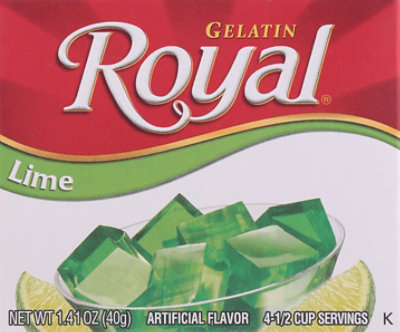 Royal Lime Gelatin - 1.41 Oz - Image 2