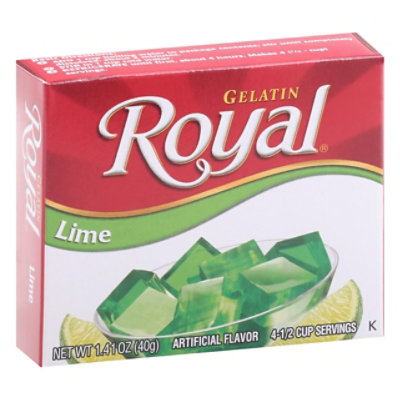 Royal Lime Gelatin - 1.41 Oz - Image 1