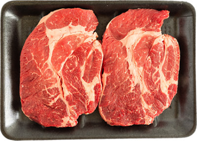 Certified Angus Beef Chuck Steak Boneless Valu Pack - LB - Image 1